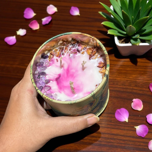 Manifestation Essential Oil Candle – The Wick’D Life